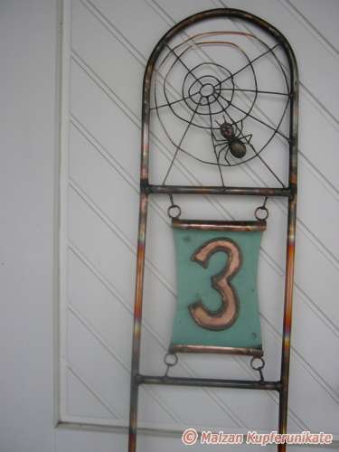 Hausnummer zum Aufstellen